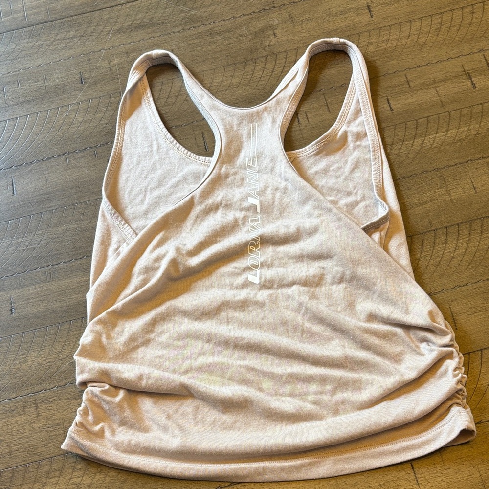 Lorna Jane Light Beige Tank Top